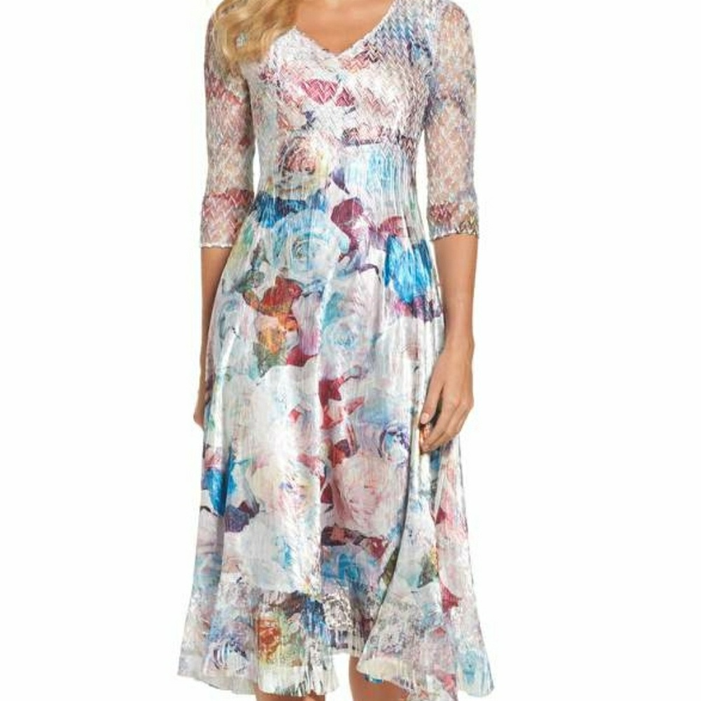 Komarov 3/4 sleeves dress